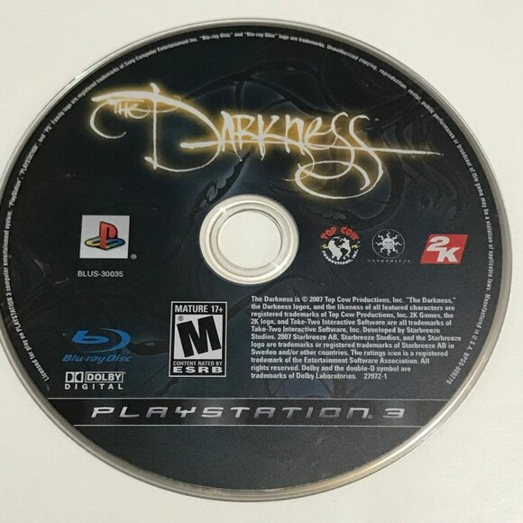PS3 The Darkness Playstation 3 - Picture 1 of 2